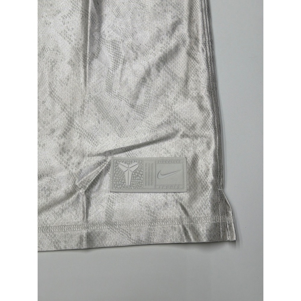 Nike Kobe Mamba Statement Jersey Mens L Tall Silver Snakeskin Basketball - Picture 6 of 10